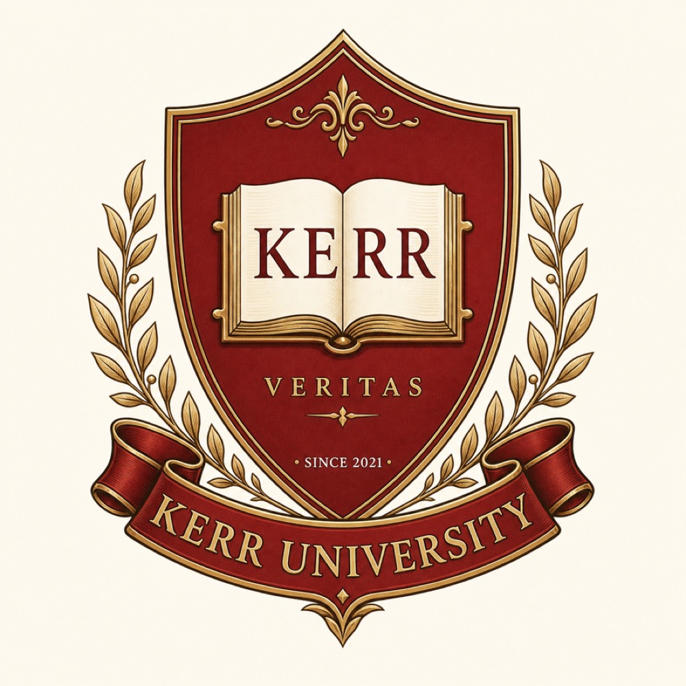 Kerr University crest emblem